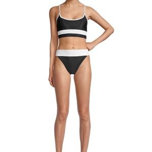 Beach Riot Color-block Eva Bikini top in Medium